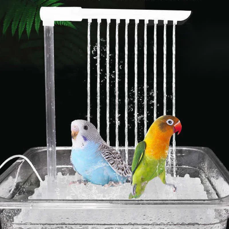 

Parrot Shower Basin Automatic Circulation External Monk Shower Small Sun Self Electric Large Bird Xuan Feng Special Artifact New