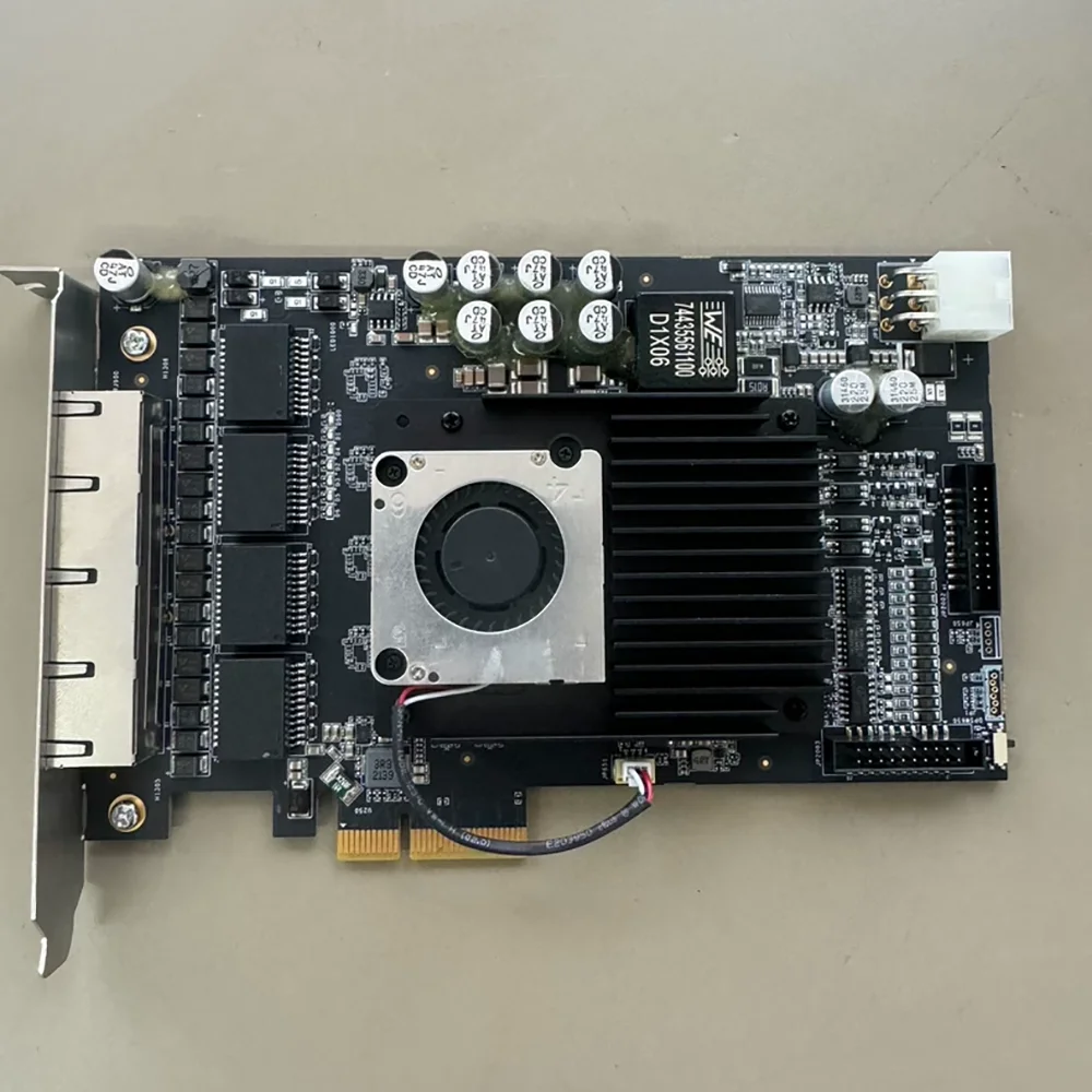 Four-port GigE image acquisition card MV-GE1004