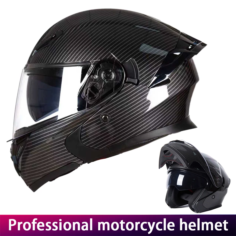 

Новый мотоциклетный открытый шлем с двойными линзами, четырехсезонный мотоциклетный защитный шлем для мужчин и женщин.