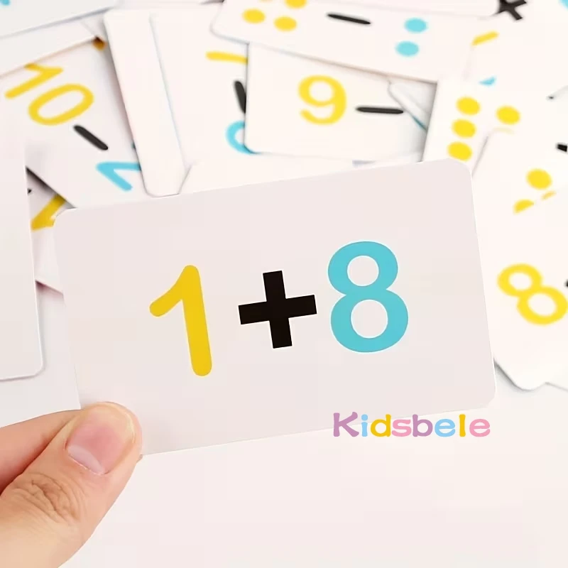 Hedgehog Math Learning Toy, Kids Number Counting and Addition Subtraction Educational Game