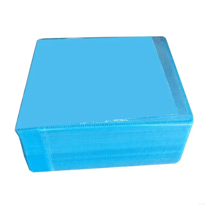 100P100Pcs 12CM VCD Disc Sleeves Frosted Window Case Flap Folded Bag Sleeve 