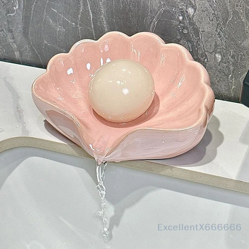 Personalisierte Kreativität Badezimmer Seifenschalen Kunststoffschale Seifenkiste Toilettenregal Seifenkiste Haushalt Waschbecken Seifen Abflussregal