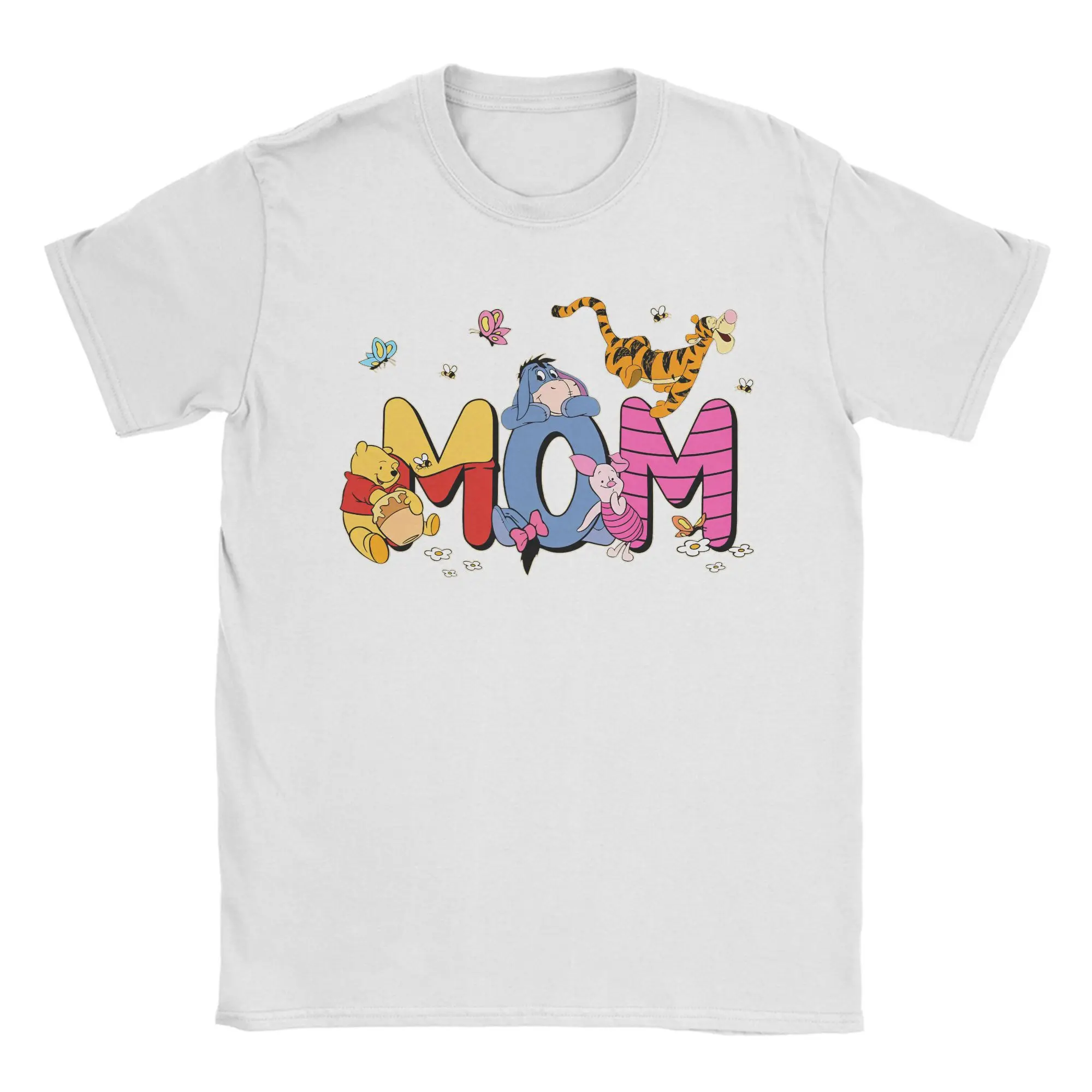 Men Women winnie the pooh Shirt Pure Cotton New Arrival Tee Shirts Clothing Outfits