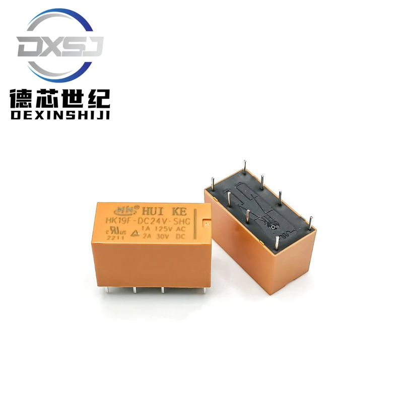 Реле Huike HK3FF HK19F HK23F HK4100F-DC3V 5V 9V 12V 24V-SHG A