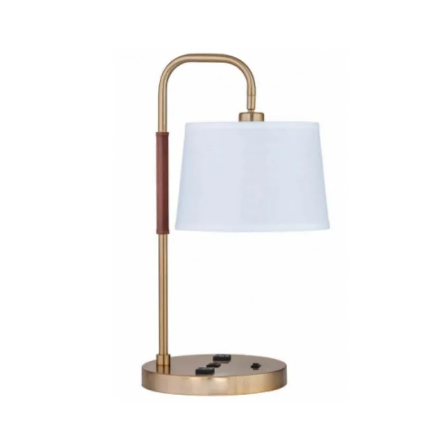 Nordic minimalist designer soft board room living room hotel bedside table lamp