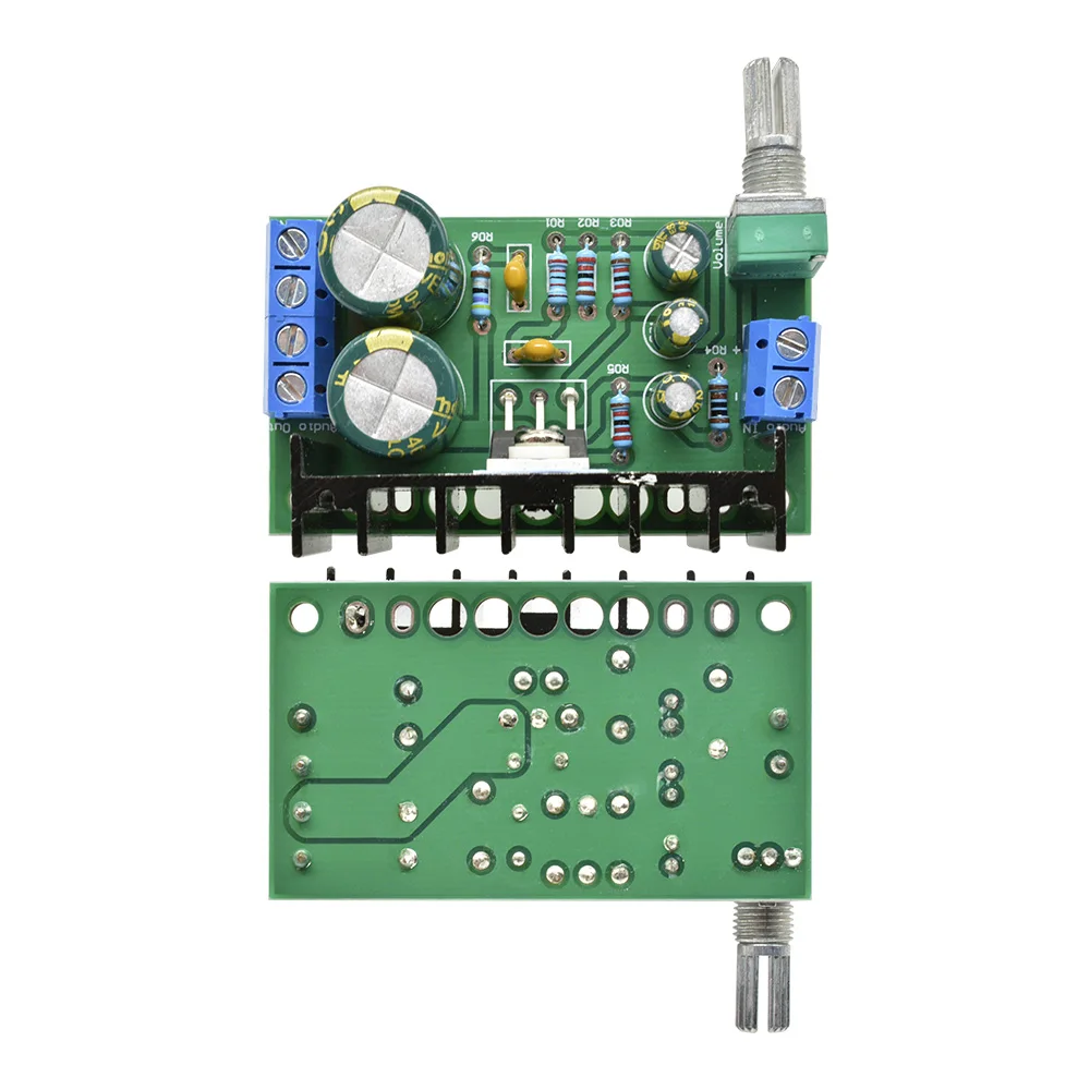 TDA2050 modulo scheda amplificatore di potenza Audio Mono 1 canale AC-DC scheda di decodifica Audio 12-24V 10W -100W