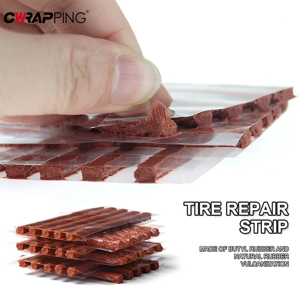 Tubeless Tire Repair Strips Stiring Glue for Tyre Puncture Emergency Car Motorcycle Bike Tyre Tire Rubber Strips Repairing Tools image 2