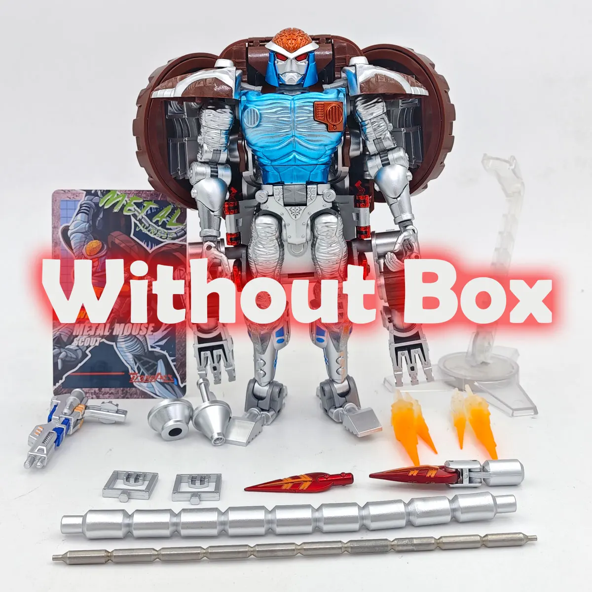 TransArt Toys TA BWM-07 TA METAL Rattrap Beast Wars BW 
