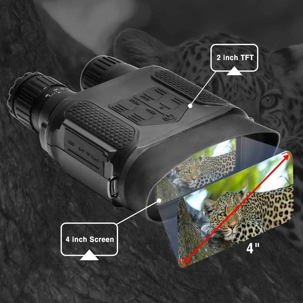 Portable Binocular Infrared Telescope NV400B 7X31 Infared Digital HD Night Vision 400m 7x Zoom Goggles Optical Scope for Hunting