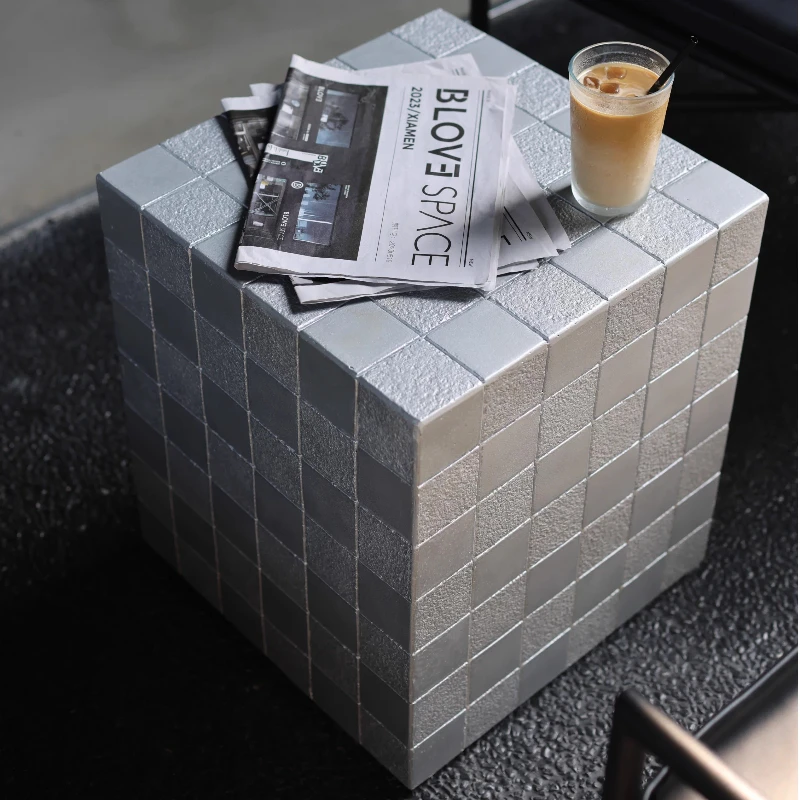 الحد الأدنى ليلا ونهارا مكعب روبيك طاولة جانبية الحديثة مربع طاولة القهوة مقهى نهاية الجداول جو أثاث المنزل