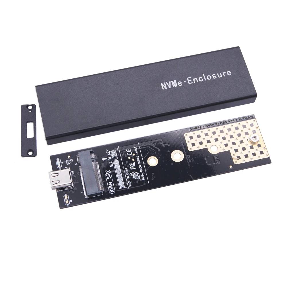 

10G M.2 SSD — USB 3.1 Box Type-A — Type-C Кабель M2 SSD Корпус с двумя протоколами для M2 SSD RTL9210B Корпус M.2 NVMe/SATA-Base SSD
