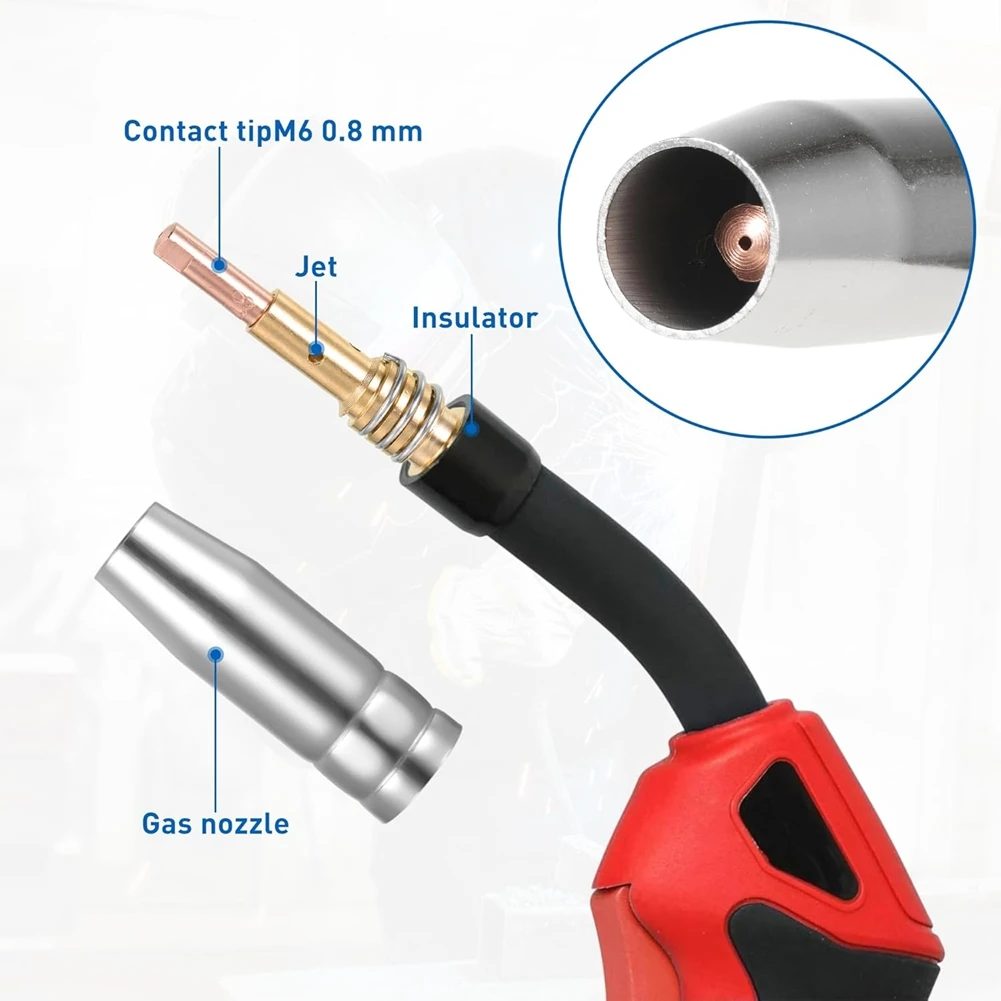 

ABBN-22 Pieces MIG/ Welding Accessories Set, Wear Parts Set For MIG Welding Torch MB15AK