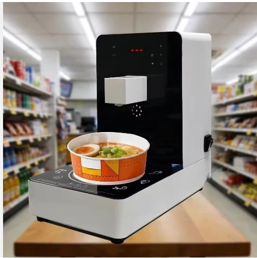 Induction Cooker Paper Bowl Ramen Noodle Cooking Pulling Machine Office Malls Restaurants Self-service Instant Noodle Cooker