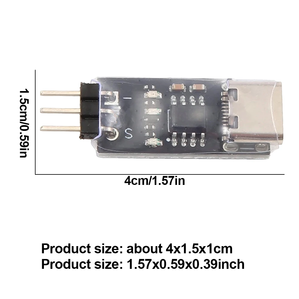 ESC Crawler ESC USB Link RC Upgrade Parts AM32 Open Source Speed Control Programming USB Linker Części zamienne