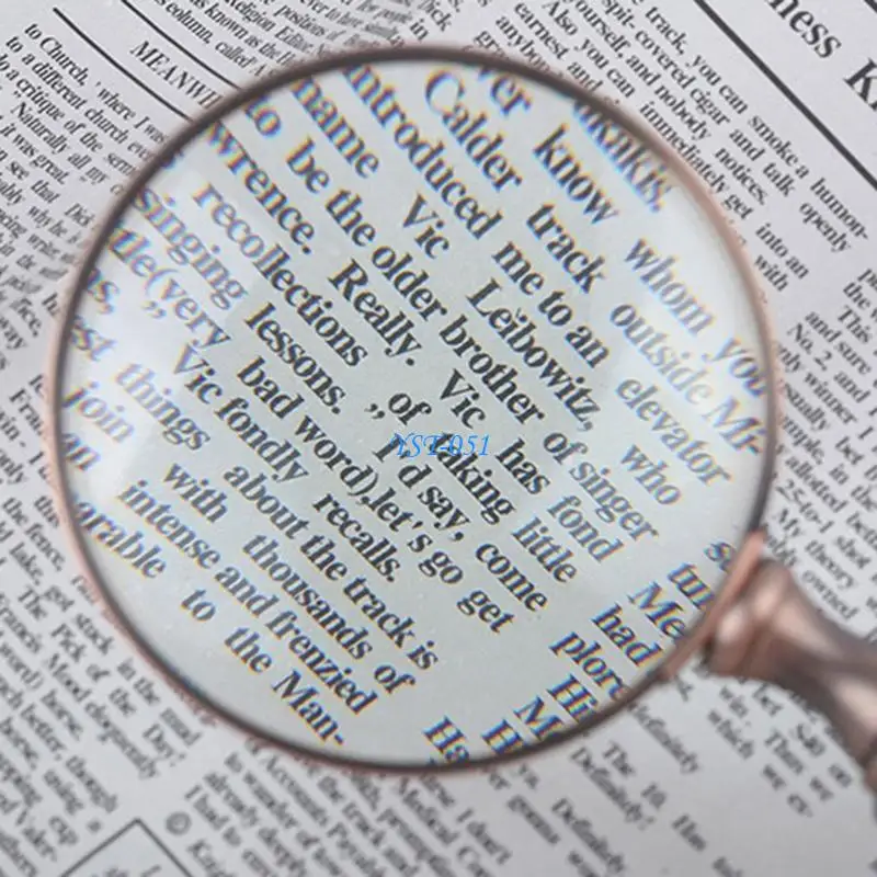 

E15A 10X Handheld Glass High Magnification Magnifier for Reading Senior
