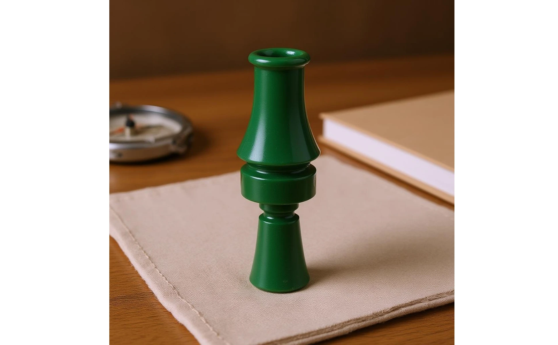 Duck Call Whistle Flared Mouthpiece Mallard Call Whistle Hunting Gear Tapered Body Green for Hunters Duck Call Whistle Flared Mouthpiece Mallard Call Whistle Hunting Gear Tapered Body Green for Hunters