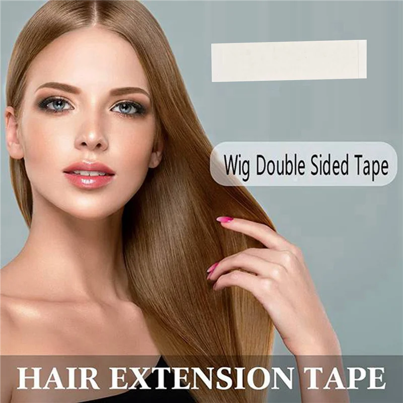 

288 Pcs/Lot Super Strong Fixed Hair Tape Adhesive Extension Double-Sided Tape For Toupee Lace Wig Film Waterproof Sweat