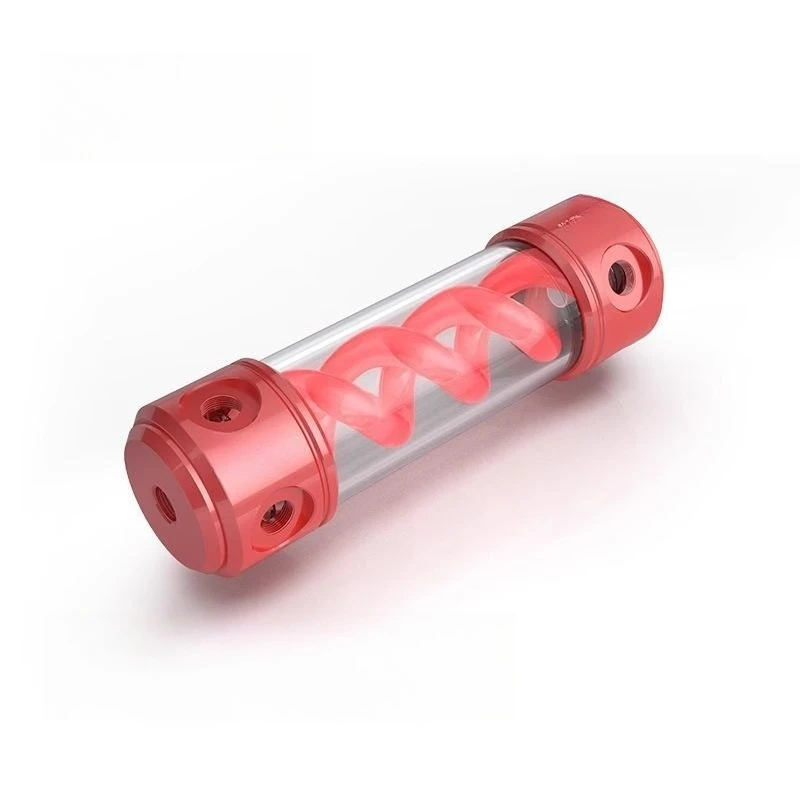 

Aluminum alloy solid color, water-cooled T-virus DNA cylindrical water tank 190MM