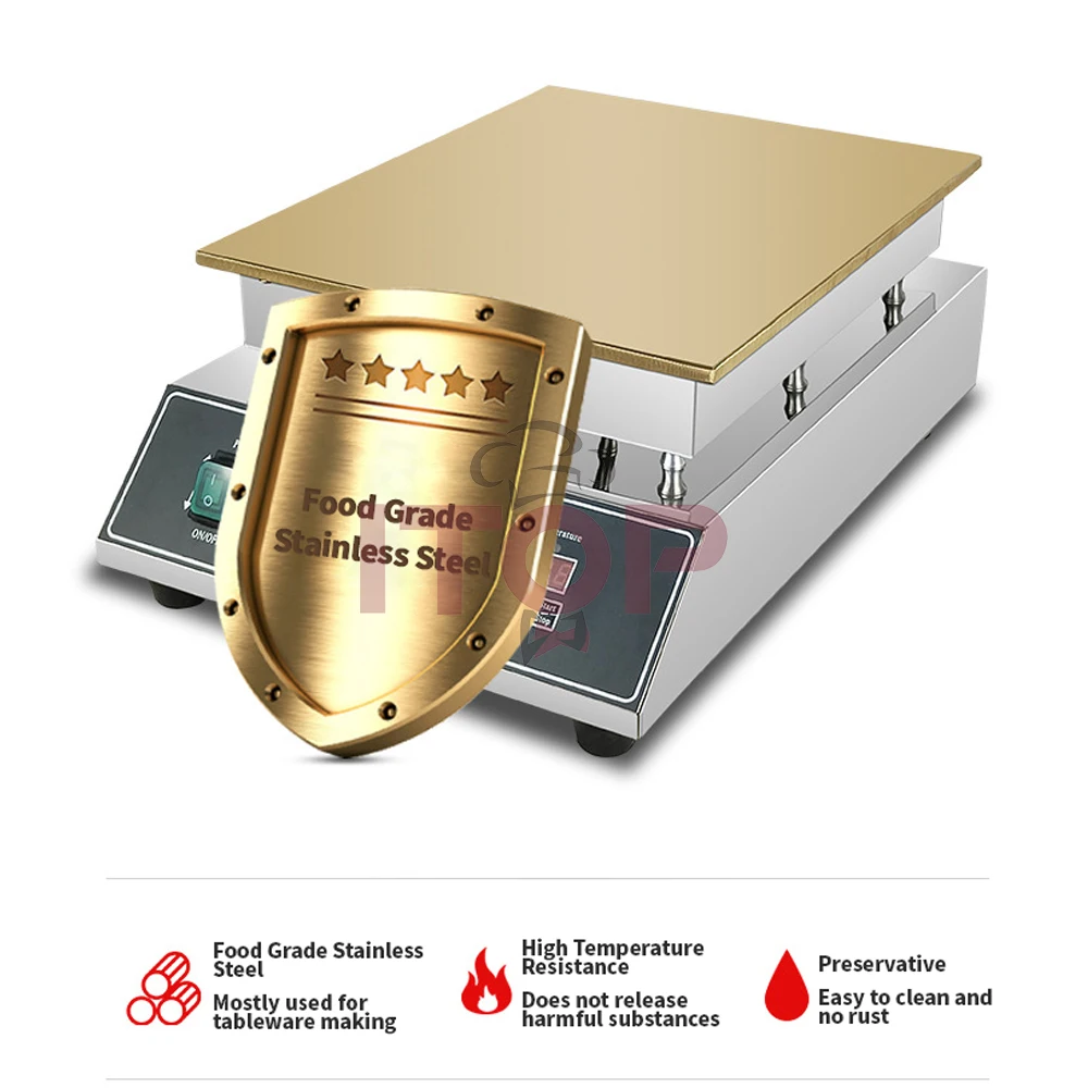 ITOP Souffle Machine Commercial Souffle Pancake Maker Dorayaki Machine Pancake Cooking Pan Electric 1500W 110V 220V