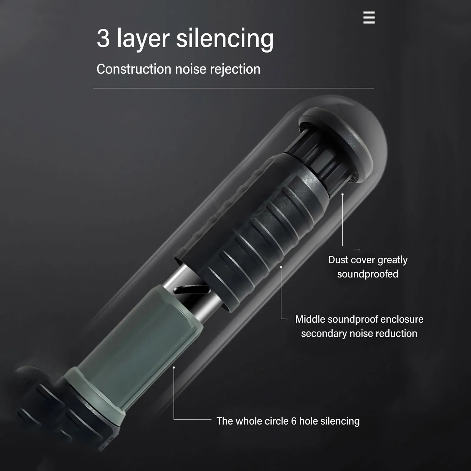 Nail Shooting Machine Manual Soundproof Portable Mini Wall Fastening Power Tool for Concrete Red Brick Wall