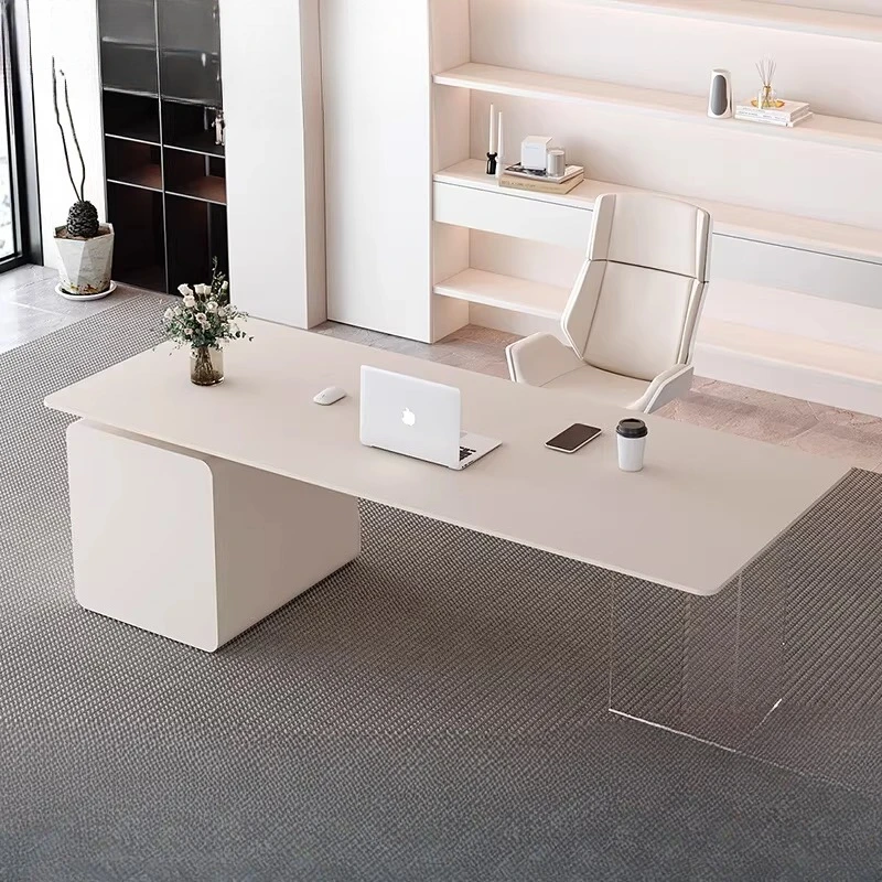 

Computer Executive Office Desk Nordic Aesthetic Minimalist Decoration Office Desk Large Design Ufficio Commercial Furniture