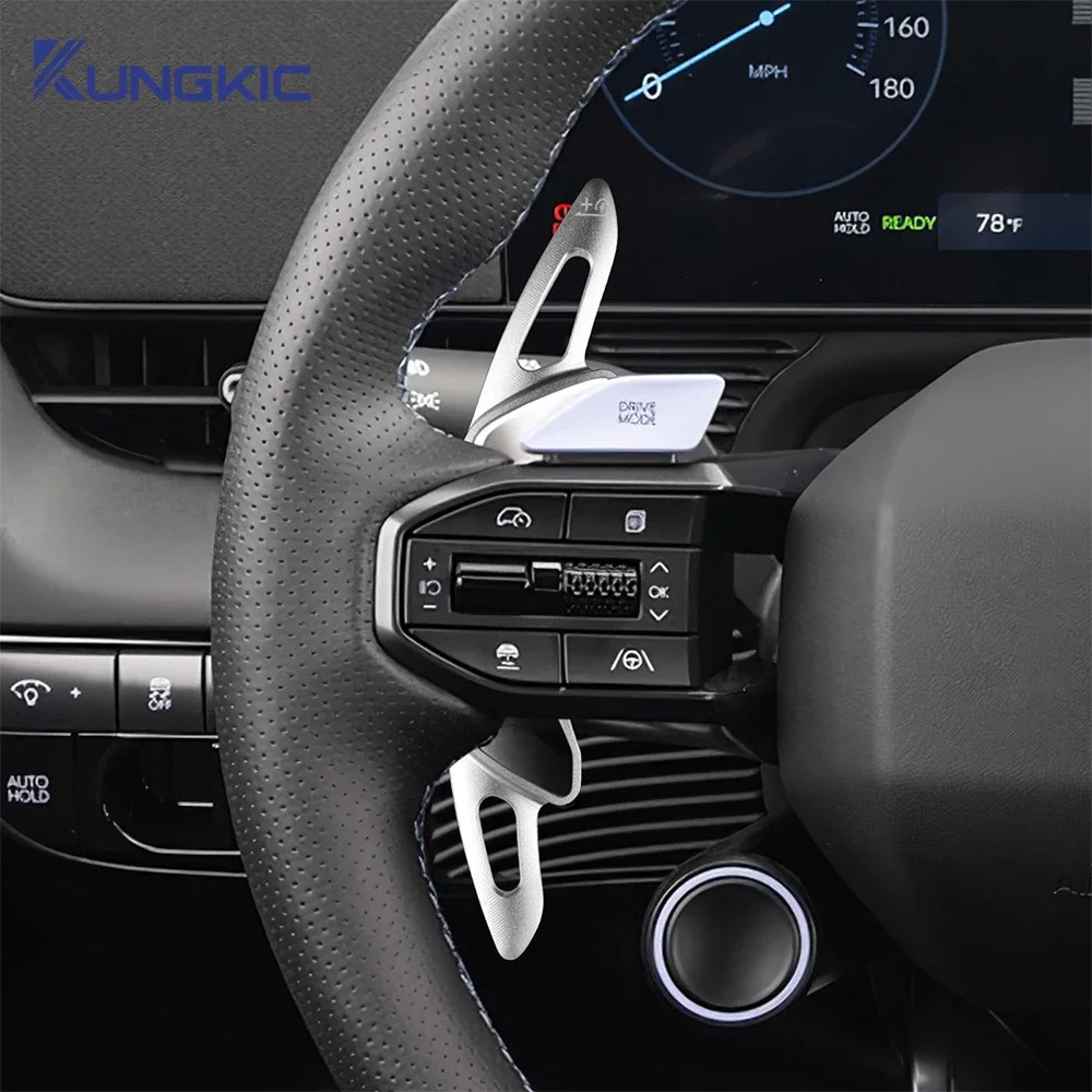 

Shift Paddle For Hyundai IONIQ 5N 6N 2024 2025 2026 Car Steering Wheel Gear Extension Shifter DSG Sticker Accessories