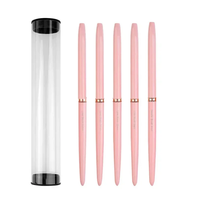 4/8/12/20/25MM Nail Liner Brush Set Handle Nail Art Pen Brush Drawing Lines Stripe Painting Flower Pen Nail Art Manicure Tools