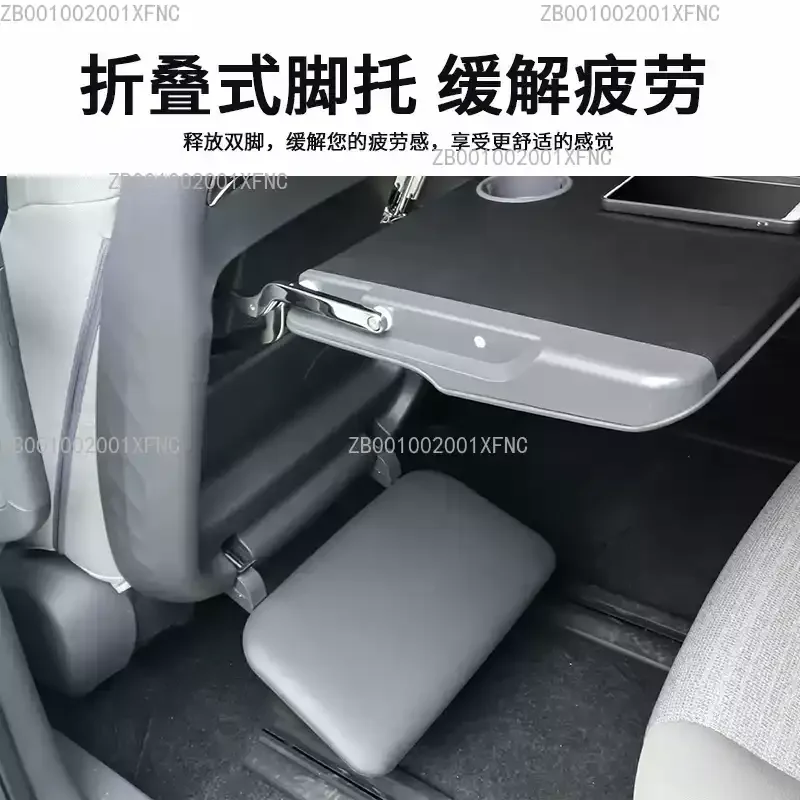 Car Rear Seat Back Folding Table Multifunctional Dining Table for Car Interior