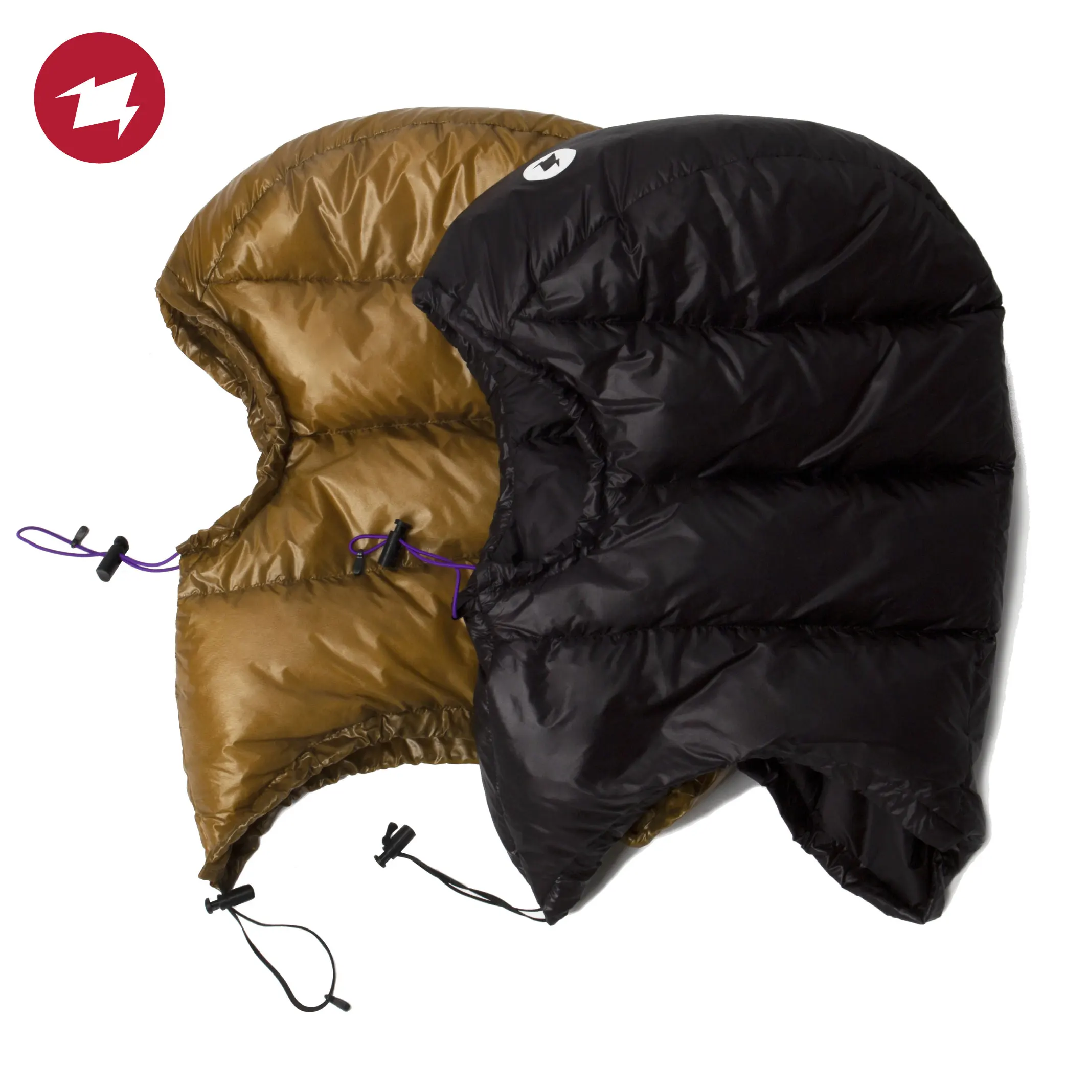 AEGISMAX เดินป่ากลางแจ้งหมวกหมวก Goose Down Camping Ultralight Sleeping Bag Accessries เย็นฤดูหนาวอุ่นผู้ใหญ่