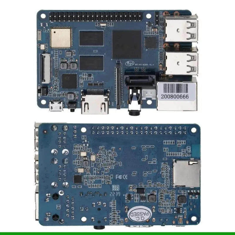 

U55C Banana BPI-M2 AllWinner A40i Quad-core Mini Single Board Computer Open Source Hardware