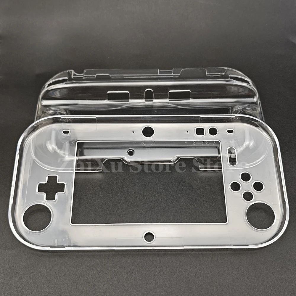 Protective Clear Crystal Hard Case Cover for Wii U Gamepad Skin Shell Protector For Wii U Controller ﻿ ﻿ view 2