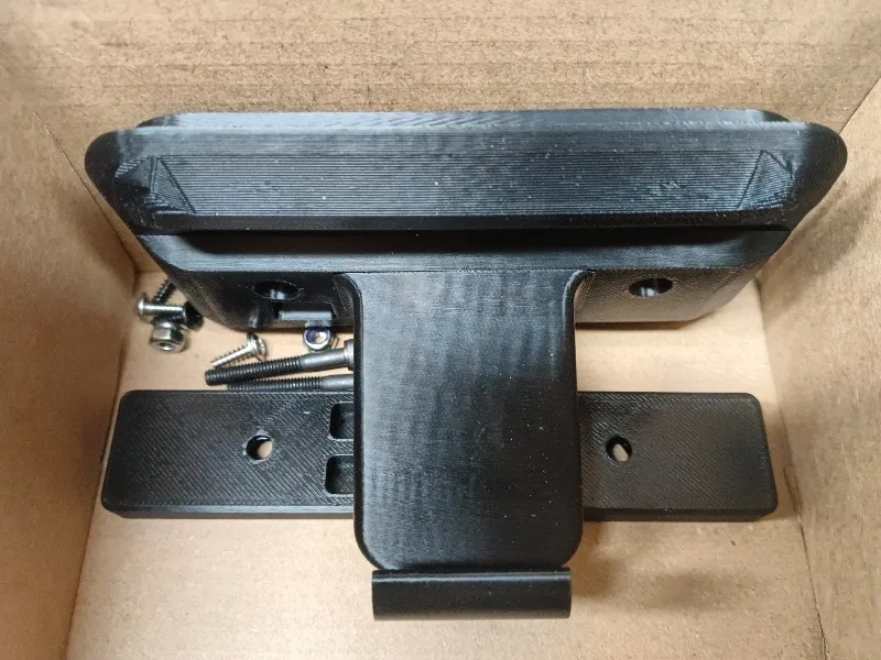 Picture 4: 1 SET Black Phone Holder Base Bracket for Land Rover Defender 90, 110, TDI200, TDI300, TD5