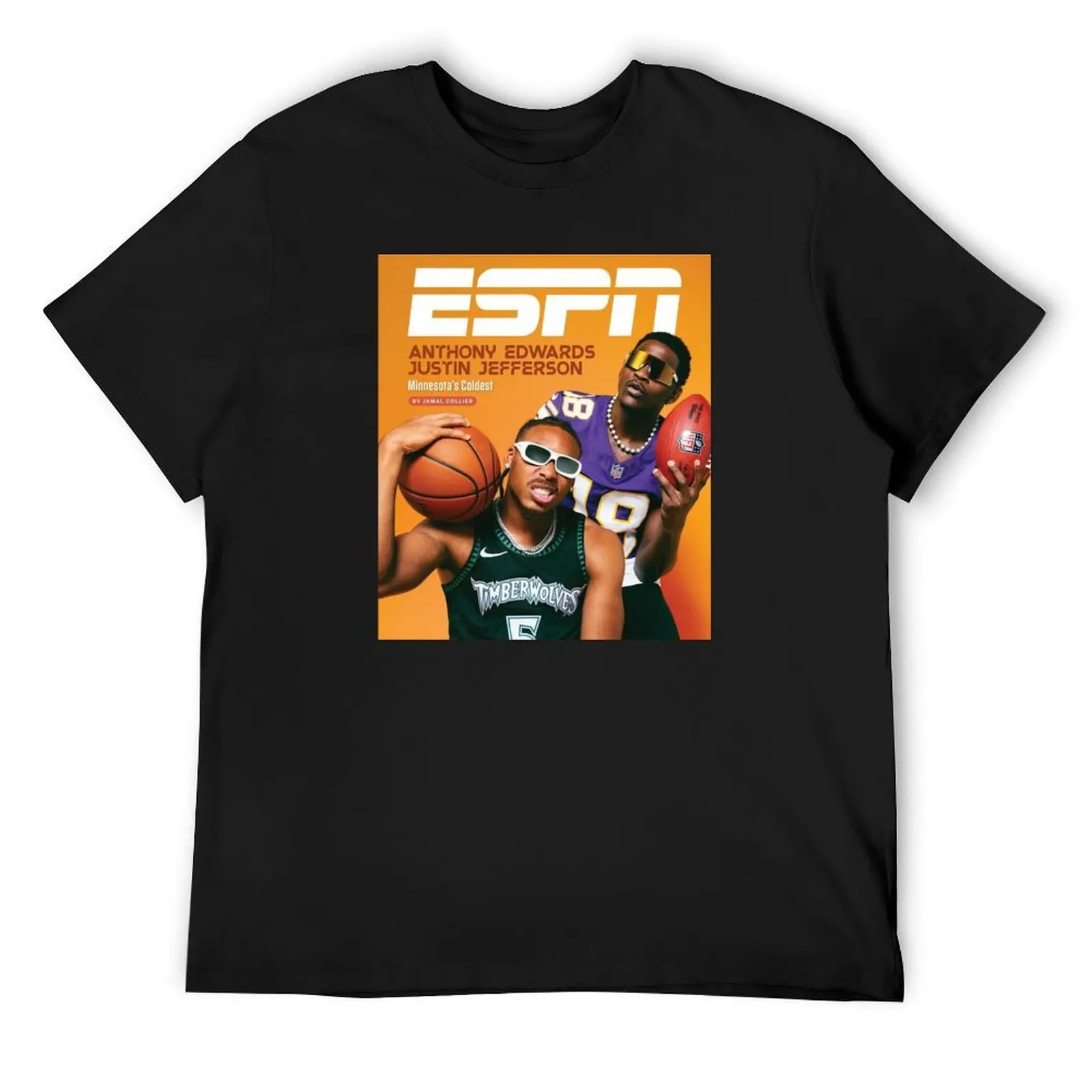 

Anthony Edwards and Justin Jefferson T-Shirt