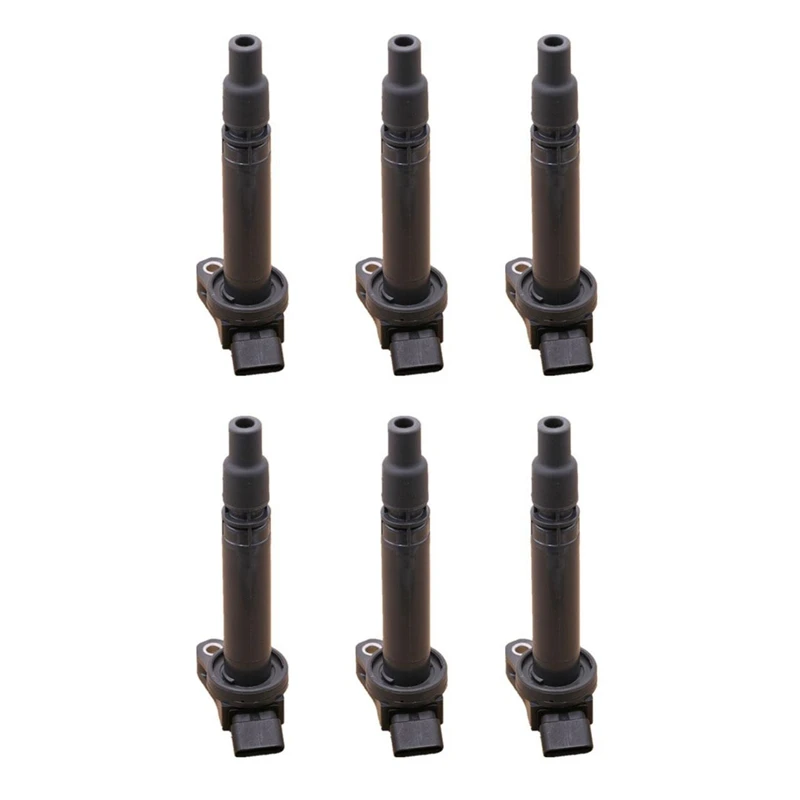 

6Pcs/Set Ignition Coils Replacement For Lexus GS300 GS350 For Toyota Highlander 4RUNNER UF507 90919-02250