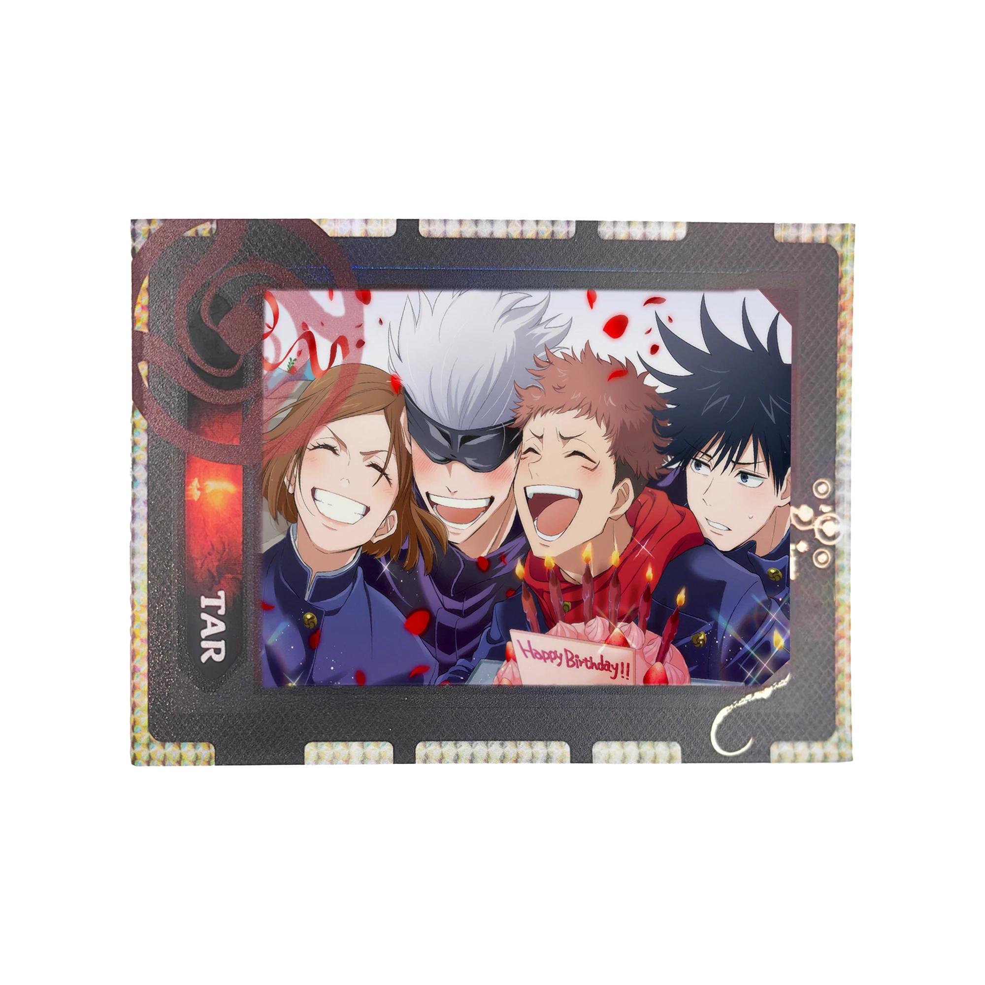 jujutsu kaisen Japan\'s popular manga and anime laser card film card extra thick exquisite card collectible card decks