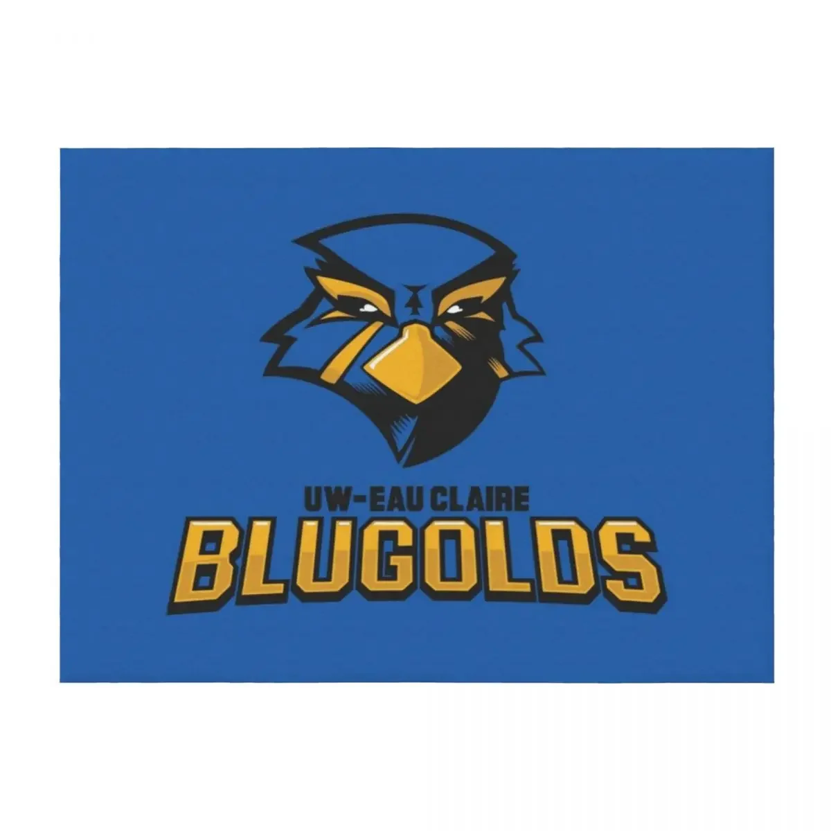 

University of WisconsinaEau Claire Throw Blanket Single Personalized Gift Soft Plush Plaid For Decorative Sofa Blankets