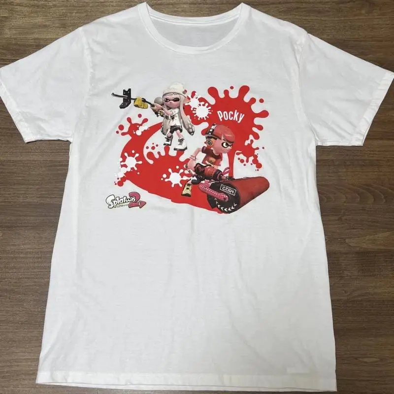 Splatoon 2 Glico Pocky Collaboration T-Shirt