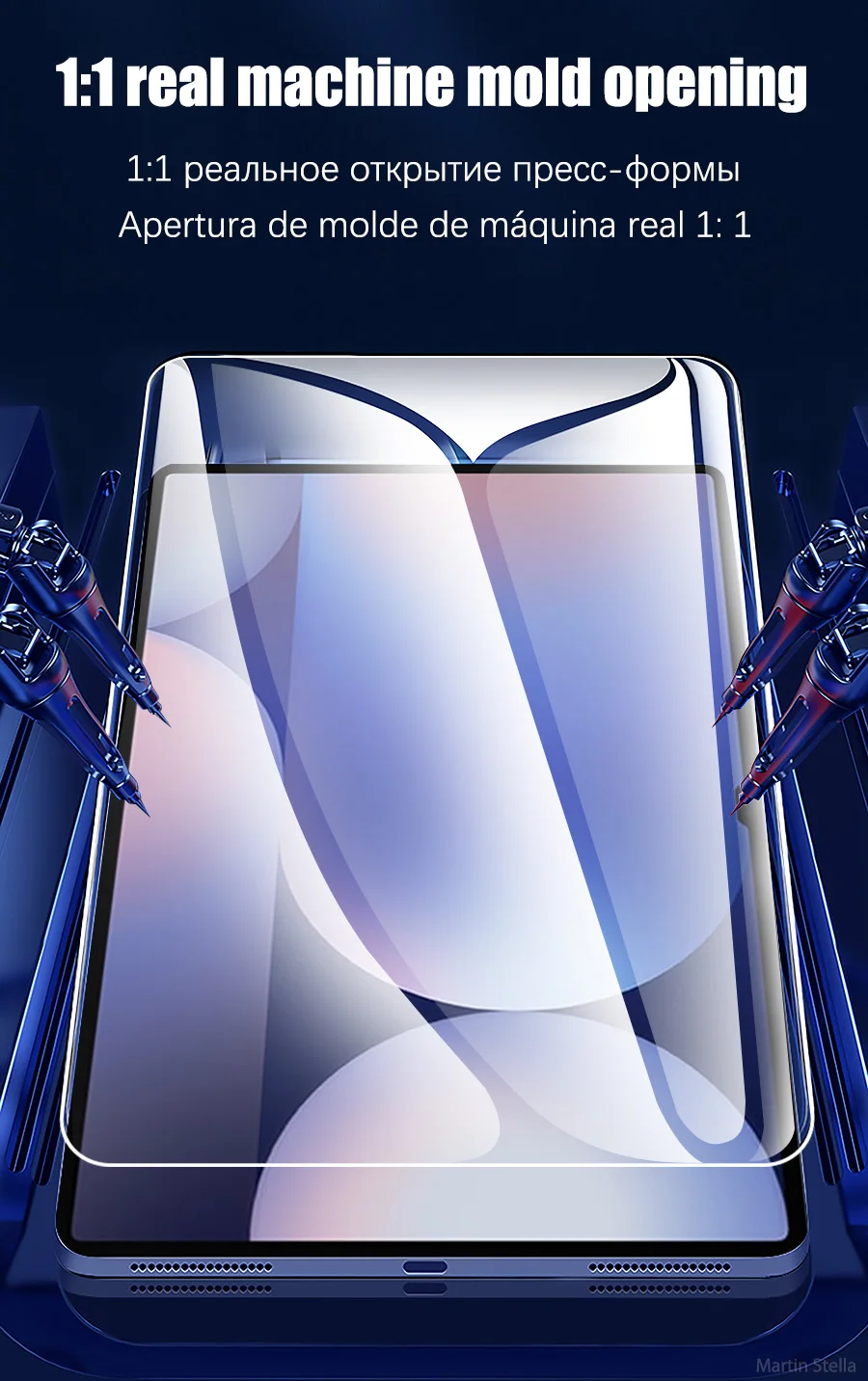 2PCS gehärtetes Glas Displayschutzfolie für Samsung Galaxy Tab S10 Ultra Plus S10+ Klarglas Tablet Zubehör 9H Film – Detail 4