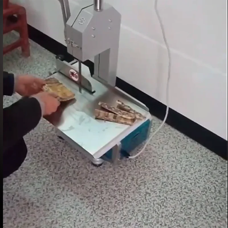 Stainless Steel Water Proof Butcher Cow Meat and Bone Cut Saw Machine