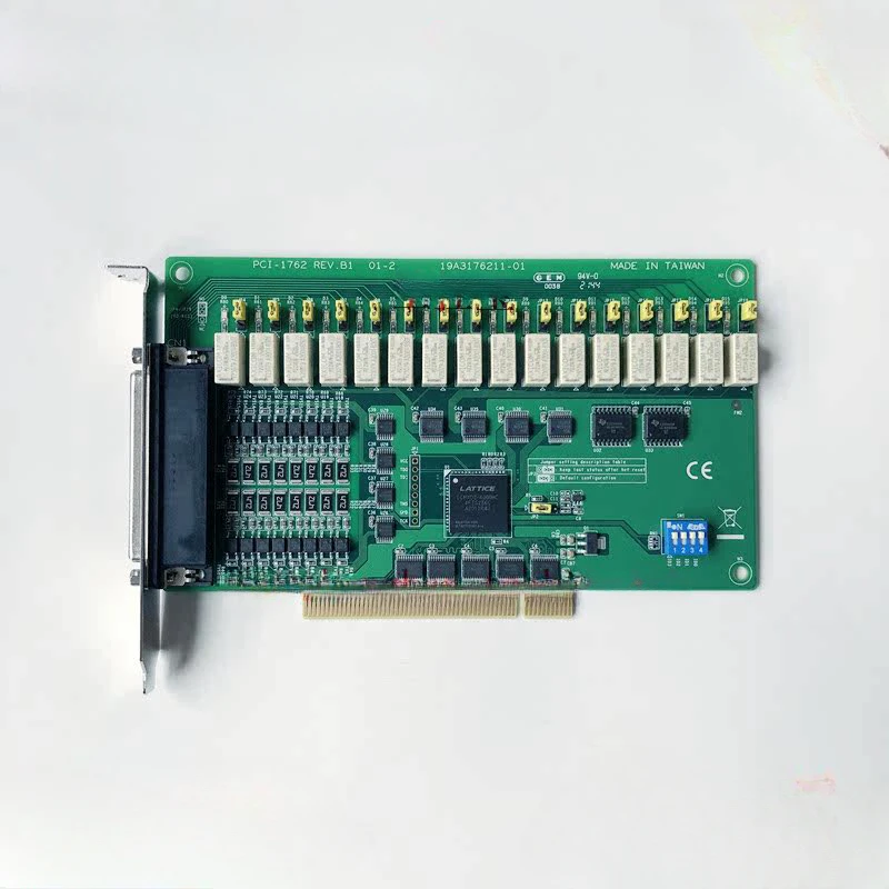 For Advantech PCI-1762 16-Channel Isolated Digital Input Relay Output Card PCI-1762-BE Capture Card