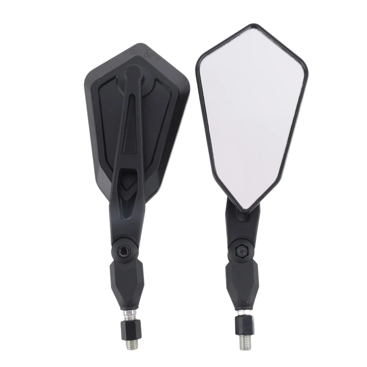 

Motorcycle Rearview Mirror Universal 8Mm 10Mm Motorcycle Mirror Rearview Mirror Side Mirror Universal Compatible with MT 07 MT 0
