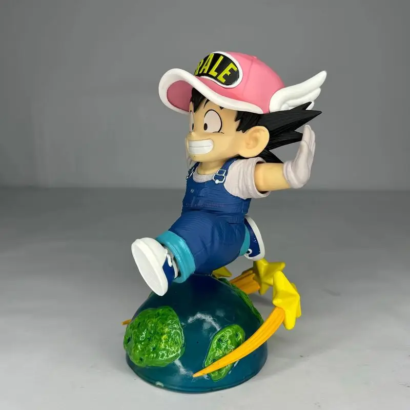 Figure Anime Dragon Ball Son Goku Figura Q Versione Goku Cosplay Dr. Slump Figure Modelli Statua in PVC Giocattoli Decorazione Regali per bambini