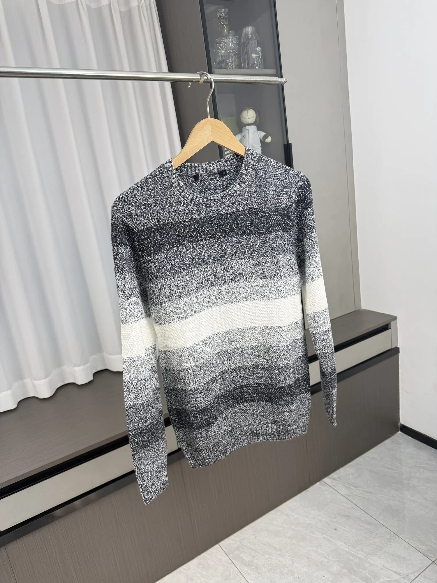 

Comfortable Soft Knitted Sweater adient Casual Sle Men's Autumn Winter Faionable Versatile Loose Fit round Ne Pullover