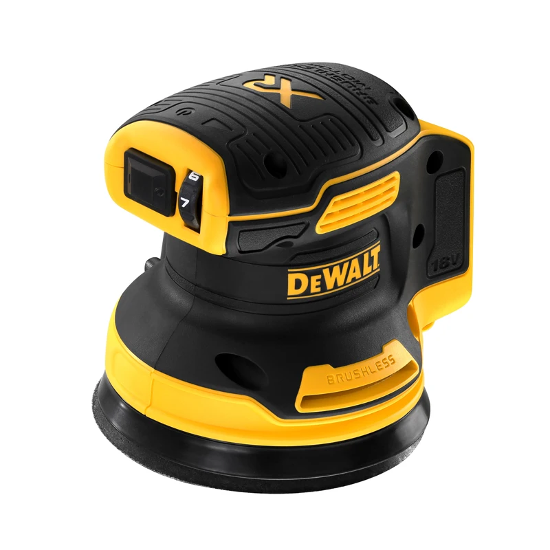 DEWALT DCW210 20V Orbital Sander Brushless Cordless Variable-Speed Handheld Vibration Polishing Woodworking Power Tools