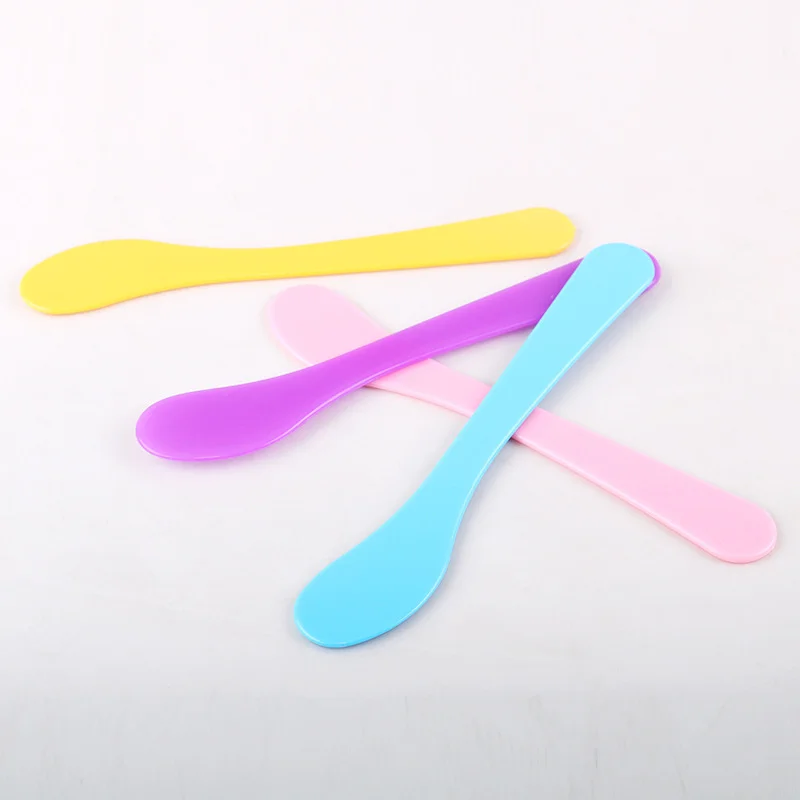 1Pcs 15cm Thickened Cosmetic Mask Spatula Curved Scoop Makeup Mask Cream Spoon Eye Cream Stick Make Up Face Beauty Tool Kits