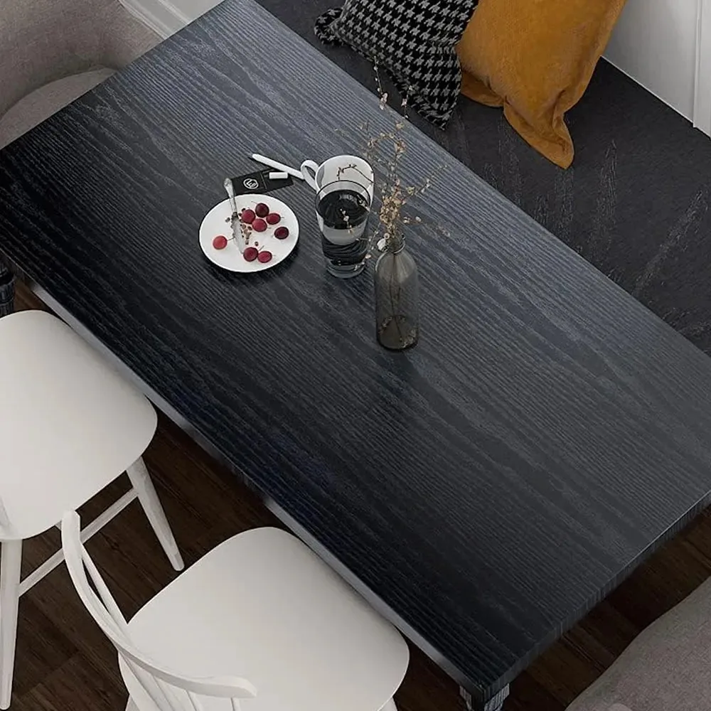 55cm Wide Wood Grain Self-Adhesive Sticker High-Quality Wallpaper for Kitchen Countertops Cabinets Tables Wall Renovation Decor