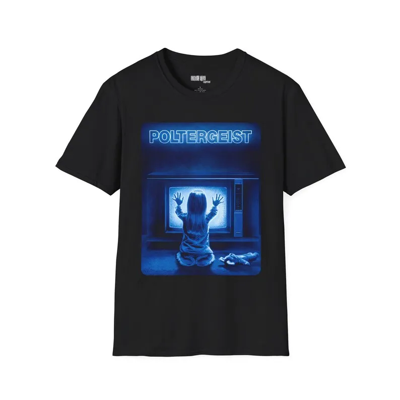Poltergeist Original Movie T-shirt, Classic Horror Film Tee, Vintage Scary Movie Shirt, Ghost Movie Fan Gift, Unisex T-Shirt