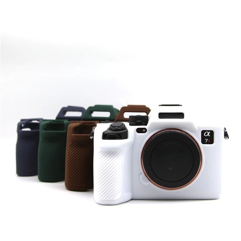 Protector Silicone Case Armor Skin Body Cover For Sony A7r5 Camera Silicone Case A7R5 ILCE-7r5 Body Case + free tempered film