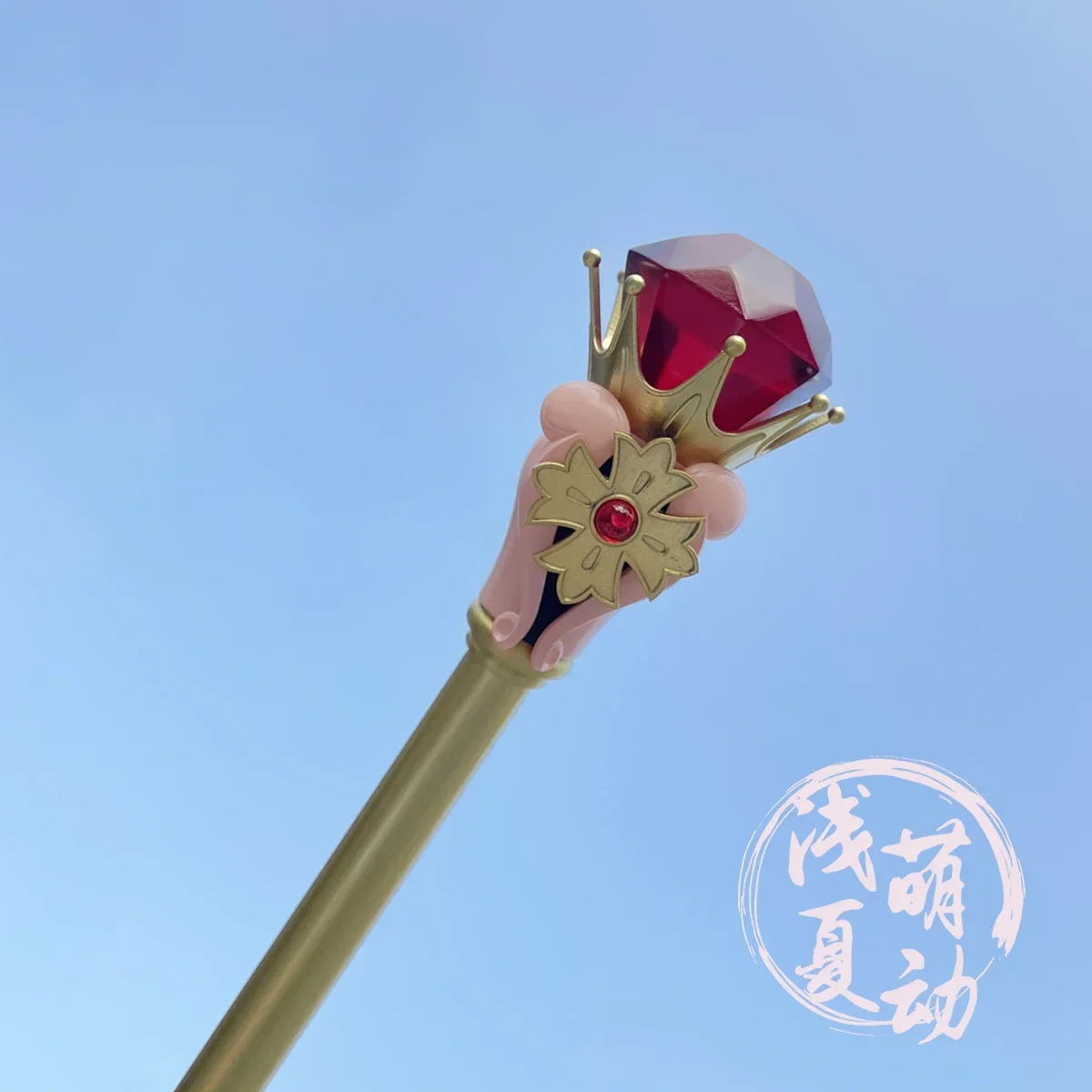 

Haneoka Meimi Staff Cane Mysterious Thief Saint Tail Cosplay Props Halloween Christmas Party Accessory
