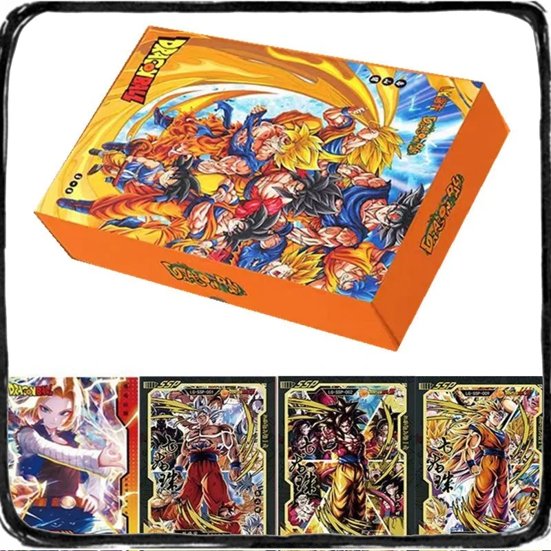 

Коллекционные карты Dragon Ball Fierce Fight: Сон Гоку, лимитированная серия, редкие блестящие карты, персонажи аниме, игрушки и подарки для детей